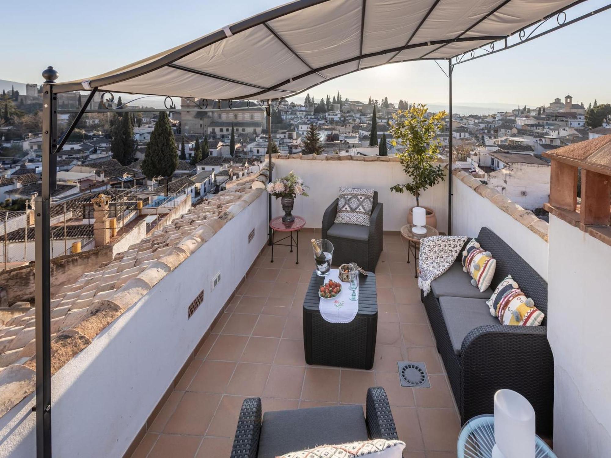 Вілла Luxury Alhambra Penthouse Collection Sacromonte Гранада Екстер'єр фото