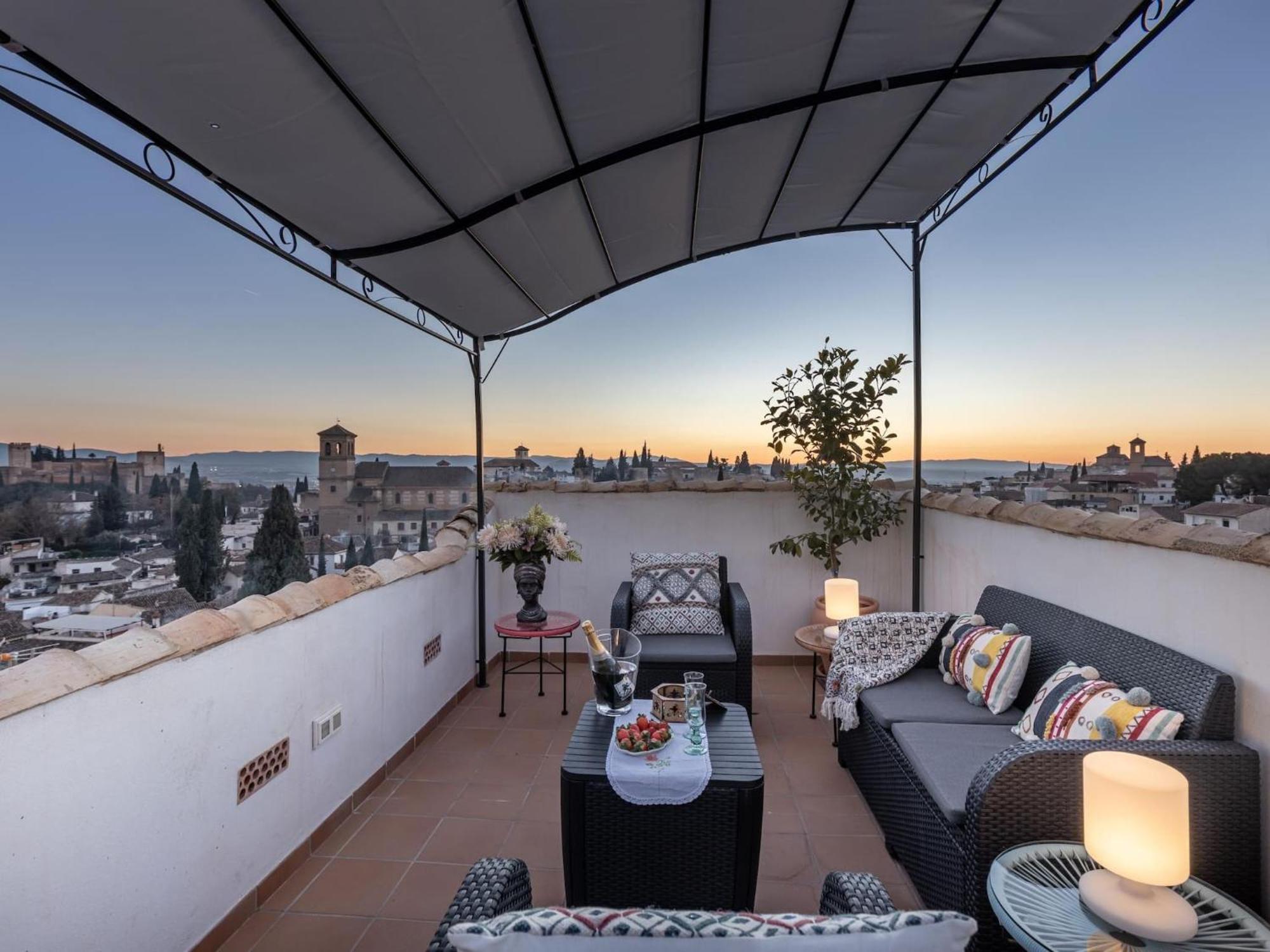 Вілла Luxury Alhambra Penthouse Collection Sacromonte Гранада Екстер'єр фото