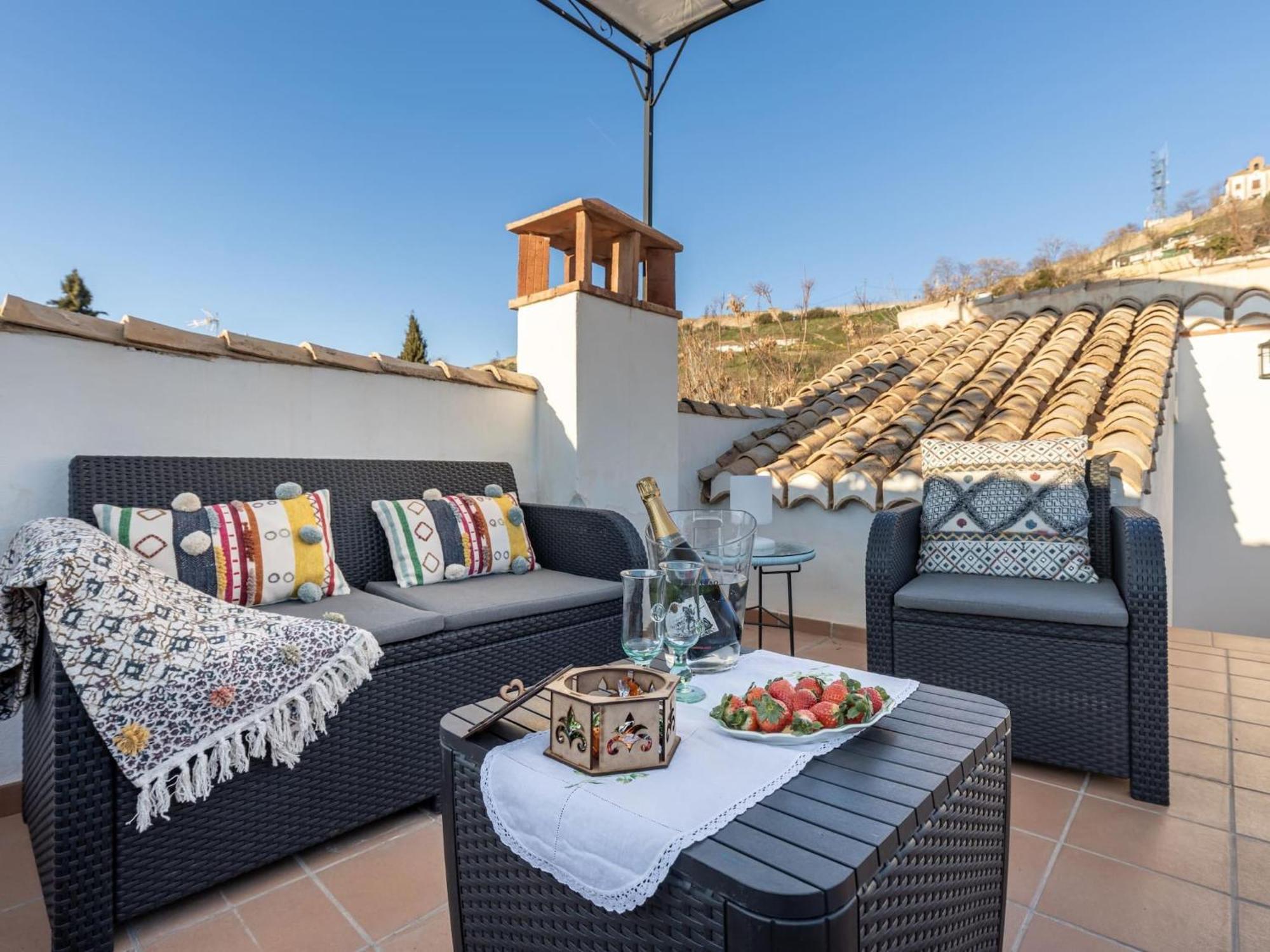 Вілла Luxury Alhambra Penthouse Collection Sacromonte Гранада Екстер'єр фото
