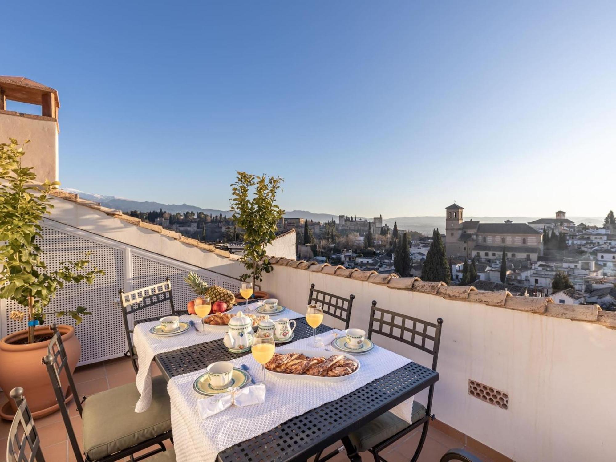 Вілла Luxury Alhambra Penthouse Collection Sacromonte Гранада Екстер'єр фото