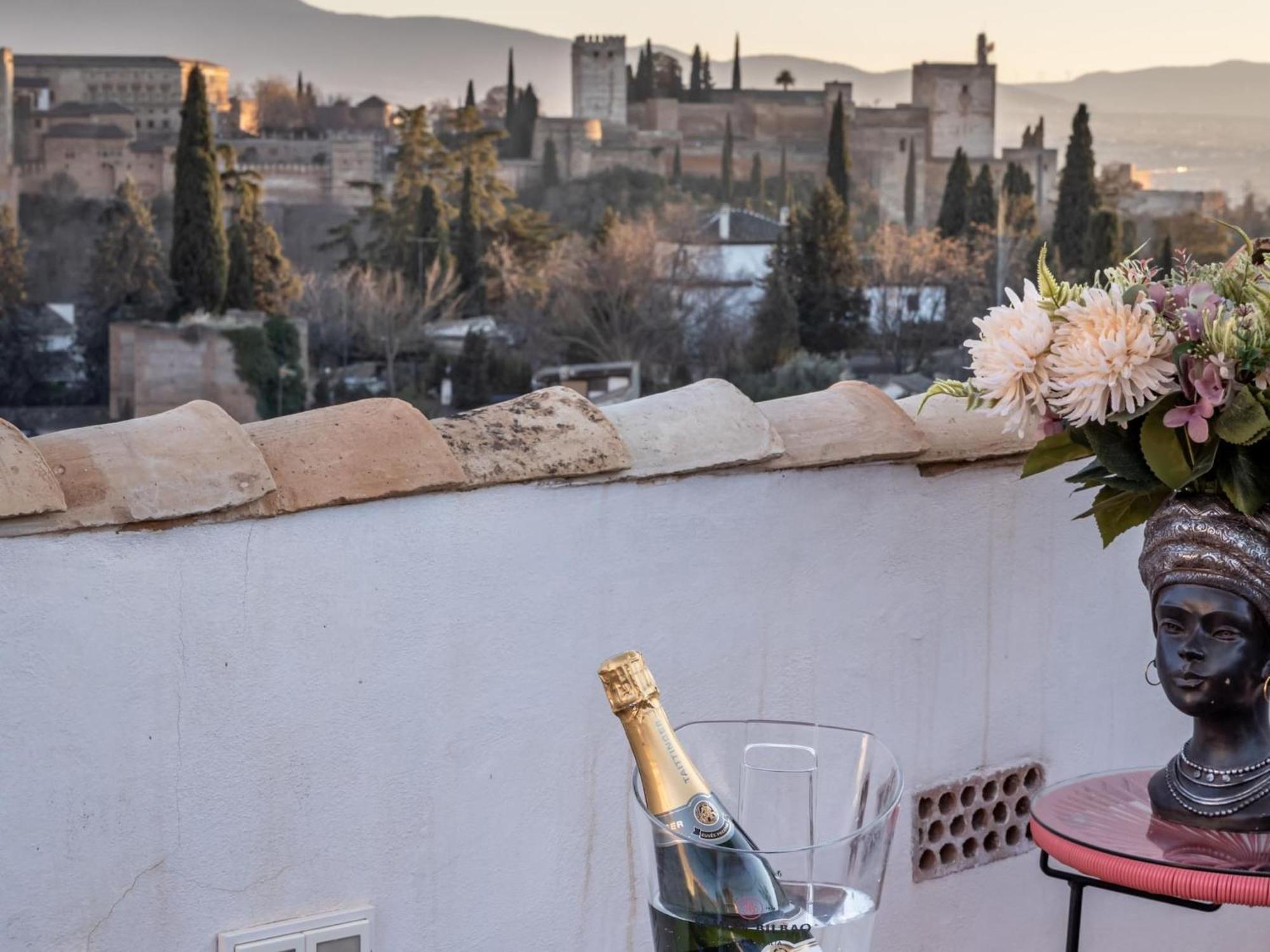 Вілла Luxury Alhambra Penthouse Collection Sacromonte Гранада Екстер'єр фото