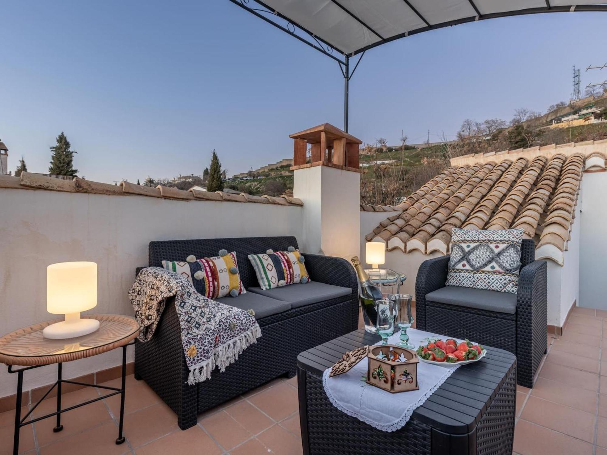 Вілла Luxury Alhambra Penthouse Collection Sacromonte Гранада Екстер'єр фото